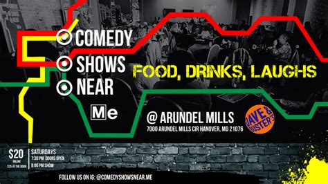 Comedy Shows Near Me - Arundel Mills | Washington DC