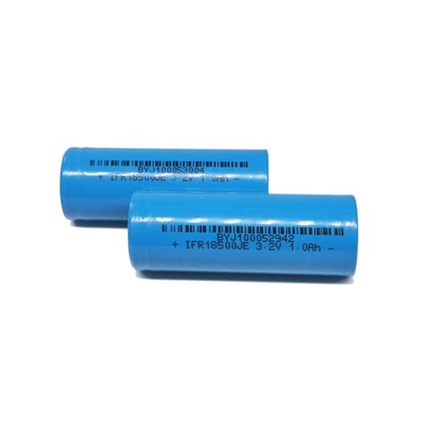 18500 3 2v 1000mAh Lifepo4 Battery Cell Rechargeable Li Ion