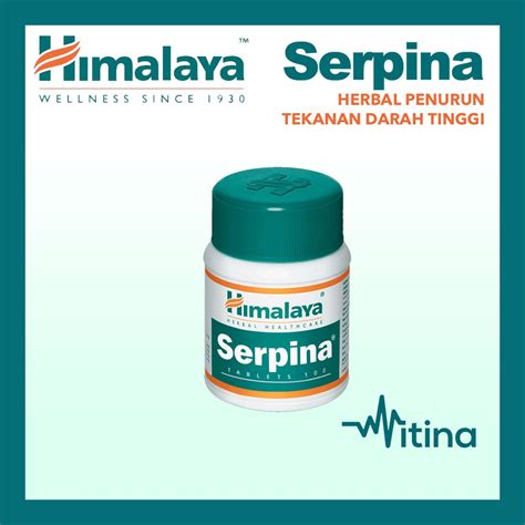 Jual HIMALAYA SERPINA HERBAL DARAH TINGGI BAHAN ALAMI HIPERTENSI ANTI