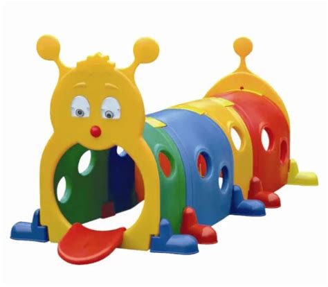 Free shipping kids plastic caterpillar tunnel toy kid plastic play tunnel playground plastic ...