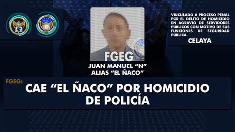 Seguridad Celaya Vinculan A Proceso A El Aco Presunto Homicida De