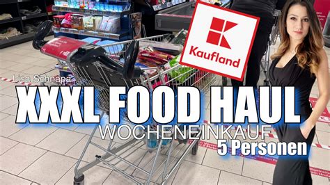 Xxxl Food Haul Kaufland Personen Wocheneinkauf Angebote