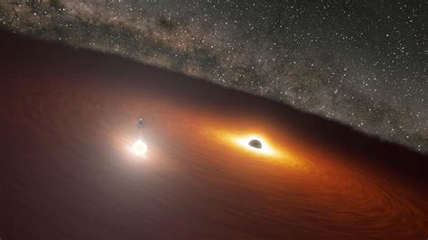 Black Hole At Galaxys Center Is Much Smaller Than Previously Thought