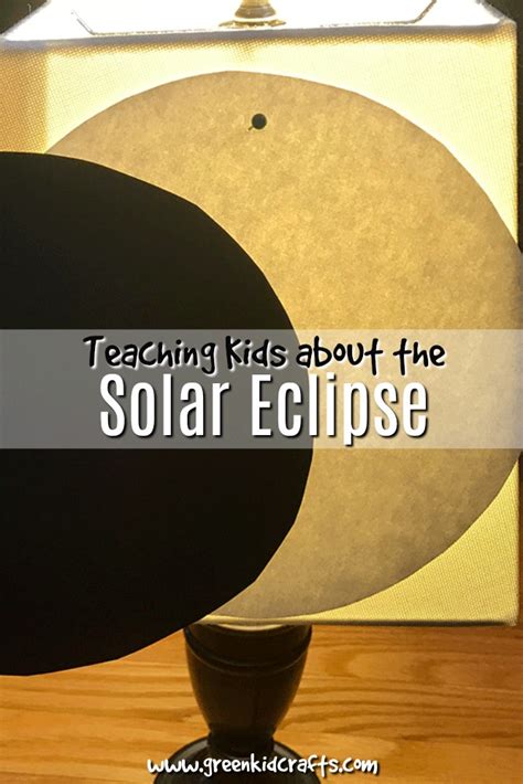 Solar Eclipse Art Activity for Kids - Green Kid Crafts