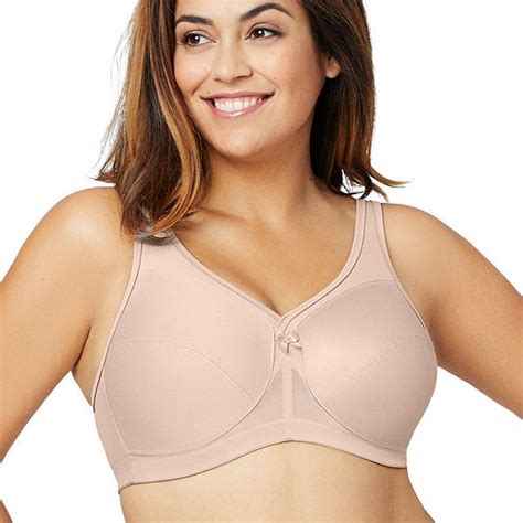 Plus Size Glamorise Full Figure Magiclift Active Wire Free Support Bra