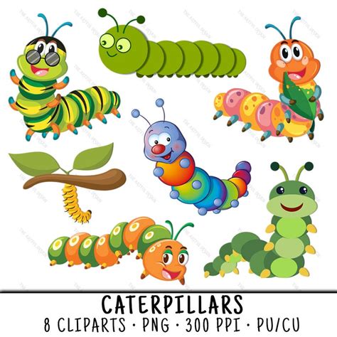 Caterpillar Clipart Cute Caterpillar Cute Transparent FREE For