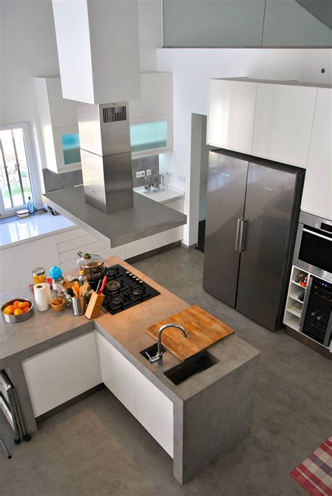 9 Cozinhas De Concreto Perfeitas Para A Sua Casa