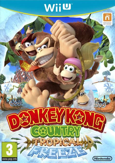 Donkey Kong Country Tropical Freeze Cover Artwork