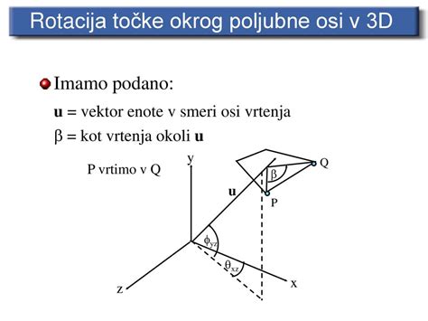 3D transformacije in gledanje - ppt download