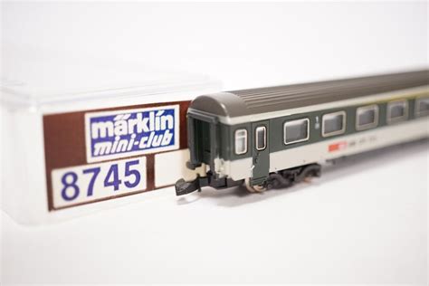 1å Märklin Z 8745 SBB Personenwagen EW IV cremegrün Kaufen auf Ricardo