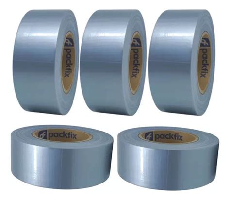 Rolos Fita Silver Tape Cinza Multiuso Mm X M Uso Geral Mercadolivre