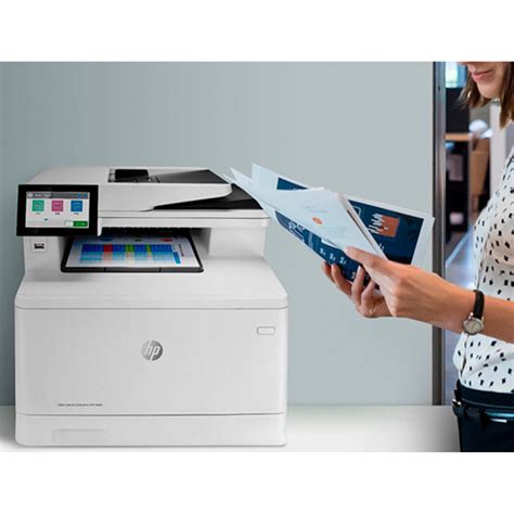 Equipo Multifuncion Hp Laserjet Enterprise Color Mfp M480f Duplex Red 27 Ppm Escaner Copiadora