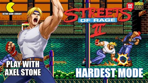 Streets Of Rage Hardest Cc Sega Genesis Fps Full Hd Longplay