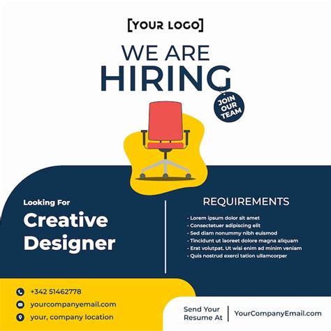 Premium Vector Social Media Recruitment Join Our Team We Are Hiring