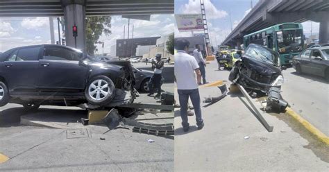 Conductor Choca Intenta Huir Y Vuelve A Chocar En Perif Rico Oriente