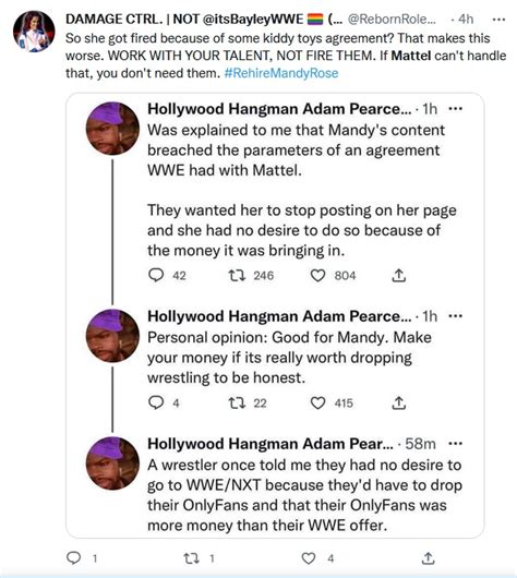 Mattel Caused Mandy Rose To Get Fired Fuck Them The Fed Doesn T Need That Multi Million Dollar