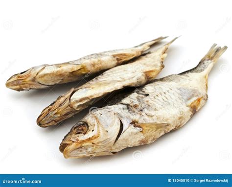 Dried Fishes Stock Photo Image Of Dried Snack Traditional 13045810