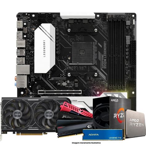 Kit Upgrade Asrock Amd Ryzen Gb Ddr Ssd Nvme Tb Radeon Rx