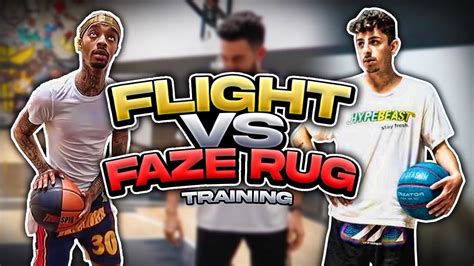 Flight Vs Faze Rug Insane 1 1 Training Before And Preparing Them Youtube