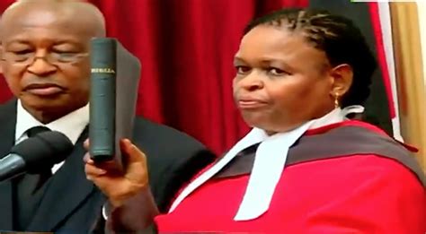 Kenya Swears Its First Female Chief Justice Newsday