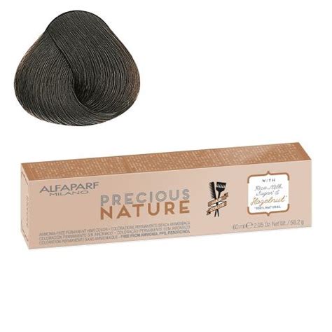 Alfaparf Precious Nature Tinte Sin Amoniaco Color Rubio Oscuro