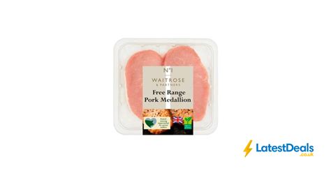 No 1 Free Range Pork Medallions 240g 3 37 At Waitrose