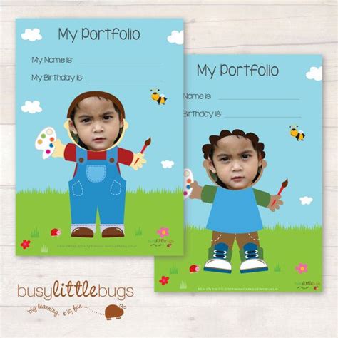 Little Boy Child Portfolio Four Different Covers Automatic Download