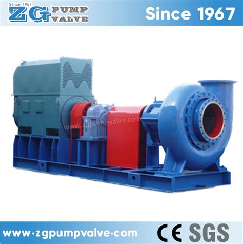 Corrosion And Abrasion Resistant Sic Lined Chemical Mixed Flow Pump For Desulfurization Process