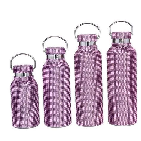 GOURDE BIDON Pink 500ml Bouteille Thermos En Acier Inoxydable 350 500