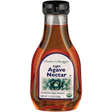 Central Market Organics Light Agave Nectar Shop Sugar And Sweeteners At