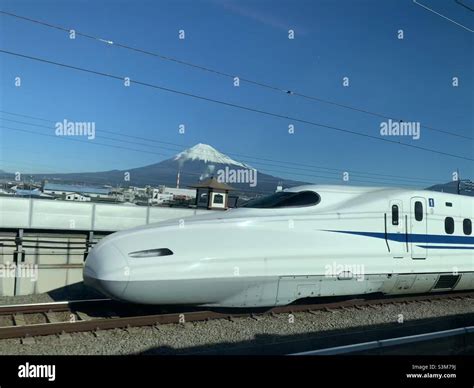 Taken At 300kph On Shinkansen Tokyo To Kyoto Passing Shinkansen Going