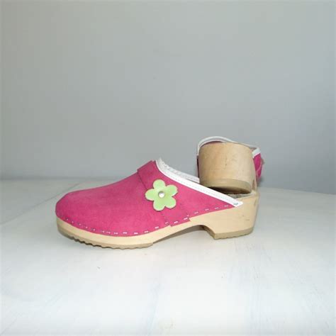 Suede Clogs Etsy