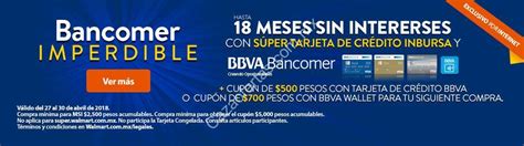 Promoci N Walmart Bancomer Imperdible Cup N De Msi En Tienda