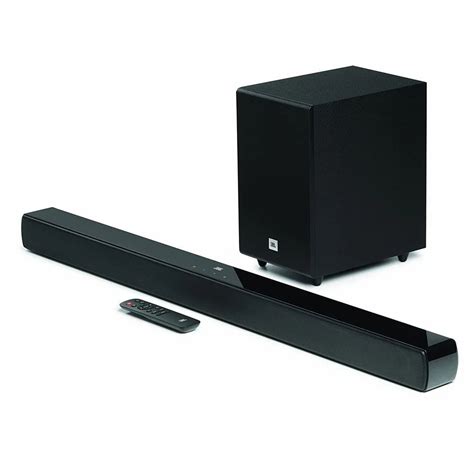 Jbl Cinema Sb Dolby Digital Soundbar With Wired Subwoofer For Extra