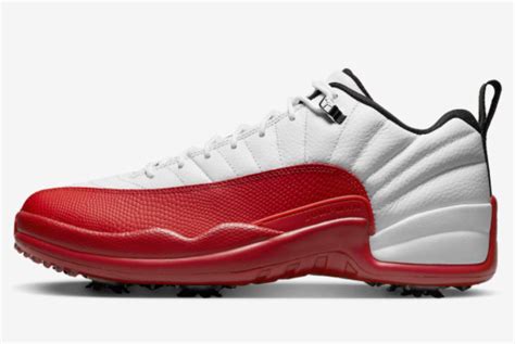 New 2023 Air Jordan 12 Low Top Golf Cherry Basketball Shoes Dh4120 161