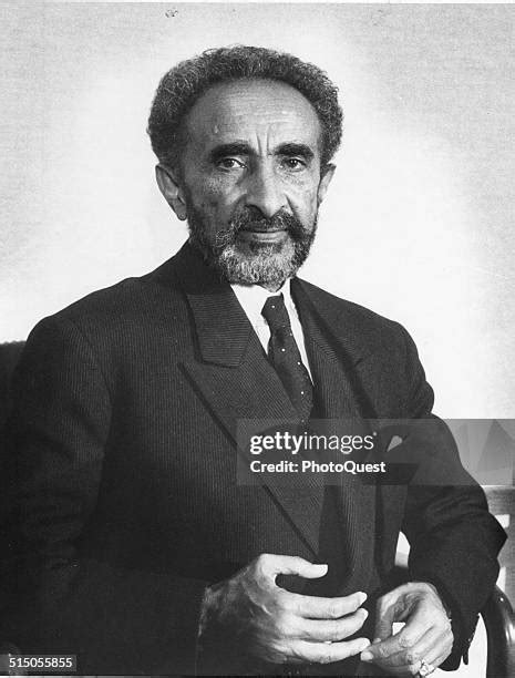 Emperor Haile Selassie I Of Ethiopia Photos And Premium High Res