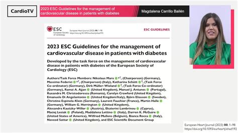 2023 Esc Guidelines On The Management Of Cardiovascular Disease In