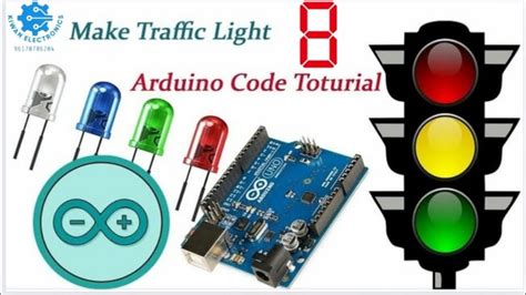 Traffic Light With 7 Segment Arduino Projects Tinkercad Simulation Tutorials Arduino Youtube