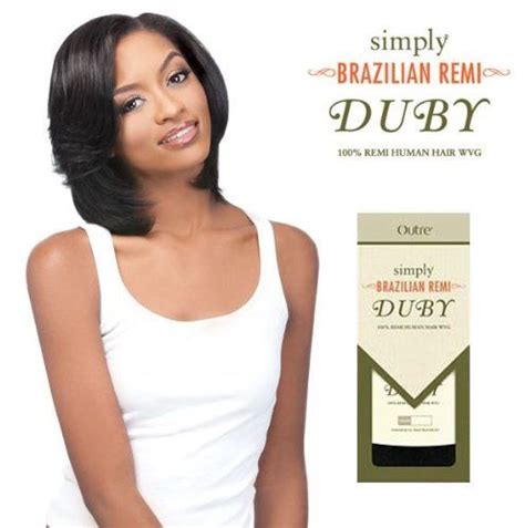 Outre Simply Brazilian Remy Duby 100 Remi Human Hair Wvg 8 Remy