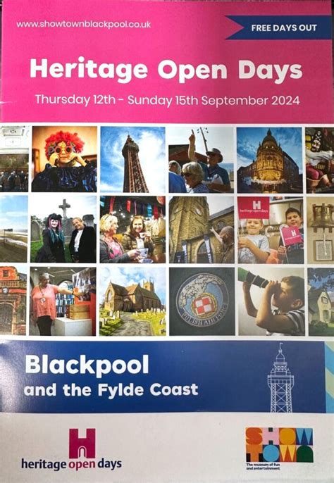 Fylde Coast Heritage Open Days What S On With Visit Fylde Coast