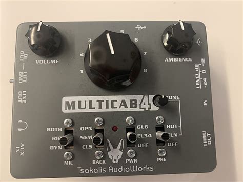 Tsakalis Audioworks Multicab 4 Preamp And Cabinet Reverb Uk