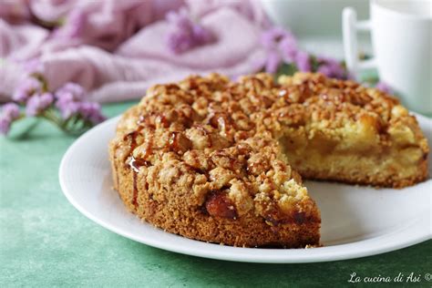 Sbriciolata Mele E Caramello DOLCE VELOCE La Cucina Di ASI