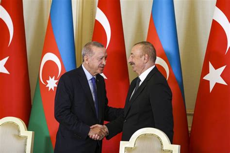 Recep Tayyip Erdogan Ilham Aliyev Joint Press Conference In Baku