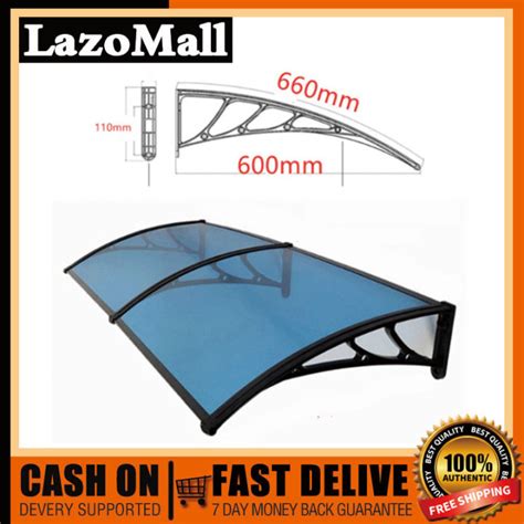 Lazomall Outdoor Sunshade Silent Canopy Bracket Window Shelter Awning