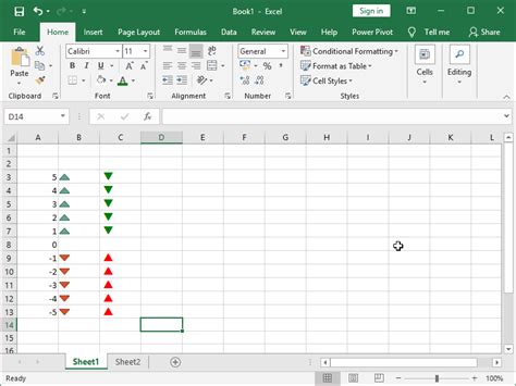 Custom Icons For Conditional Formatting