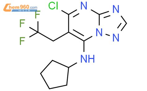 Triazolo A Pyrimidin Amine Chloro N