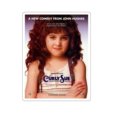 Curly Sue 1991 Movie Poster Sticker Vinyl Die Cut Decal The Sticker Space