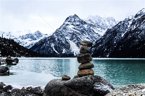 玉隆拉措风景区雀儿山冰川高清图片下载 正版图片507725522 摄图网