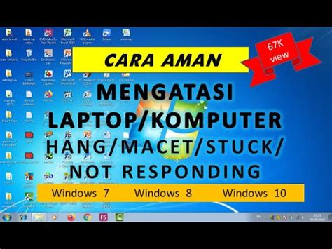 Cara Mengatasi Laptop Hang Macet Not Responding Freeze YouTube