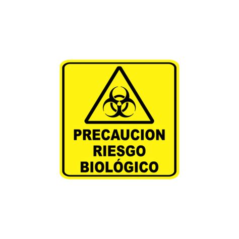 Señalamientoprecaución Riesgo Biológico